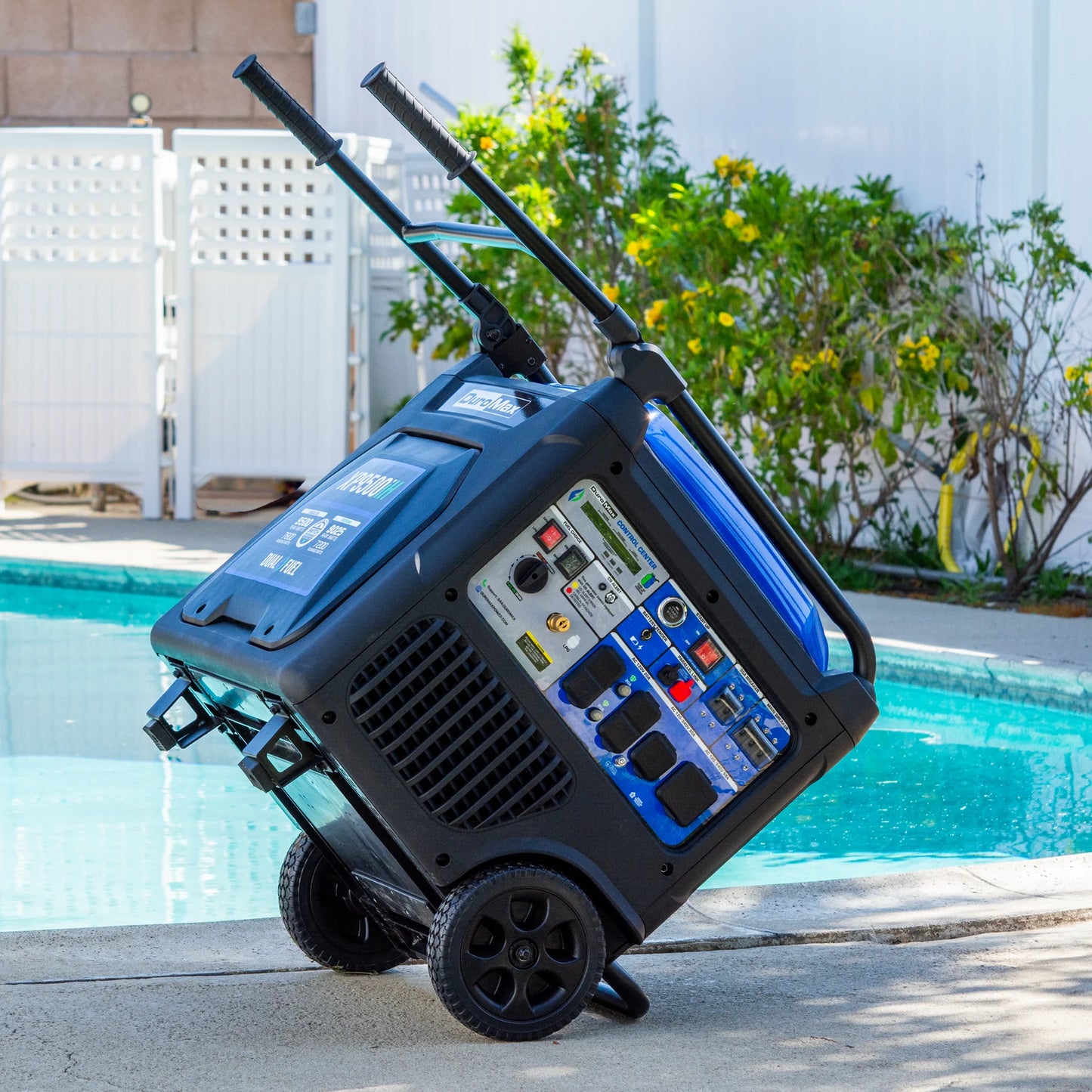 DuroMax XP9500iH Portable Dual Fuel Inverter Generator w/ CO Alert
