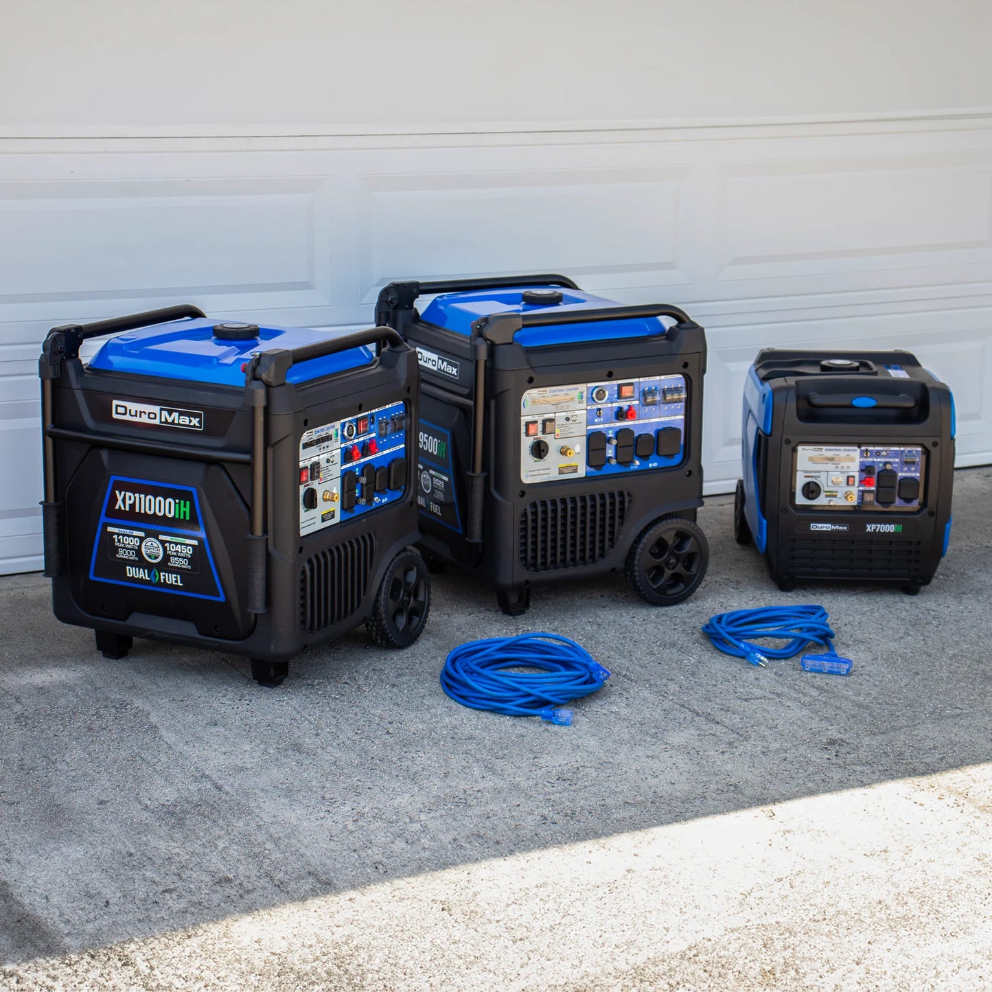 DuroMax XP9500iH Portable Dual Fuel Inverter Generator w/ CO Alert