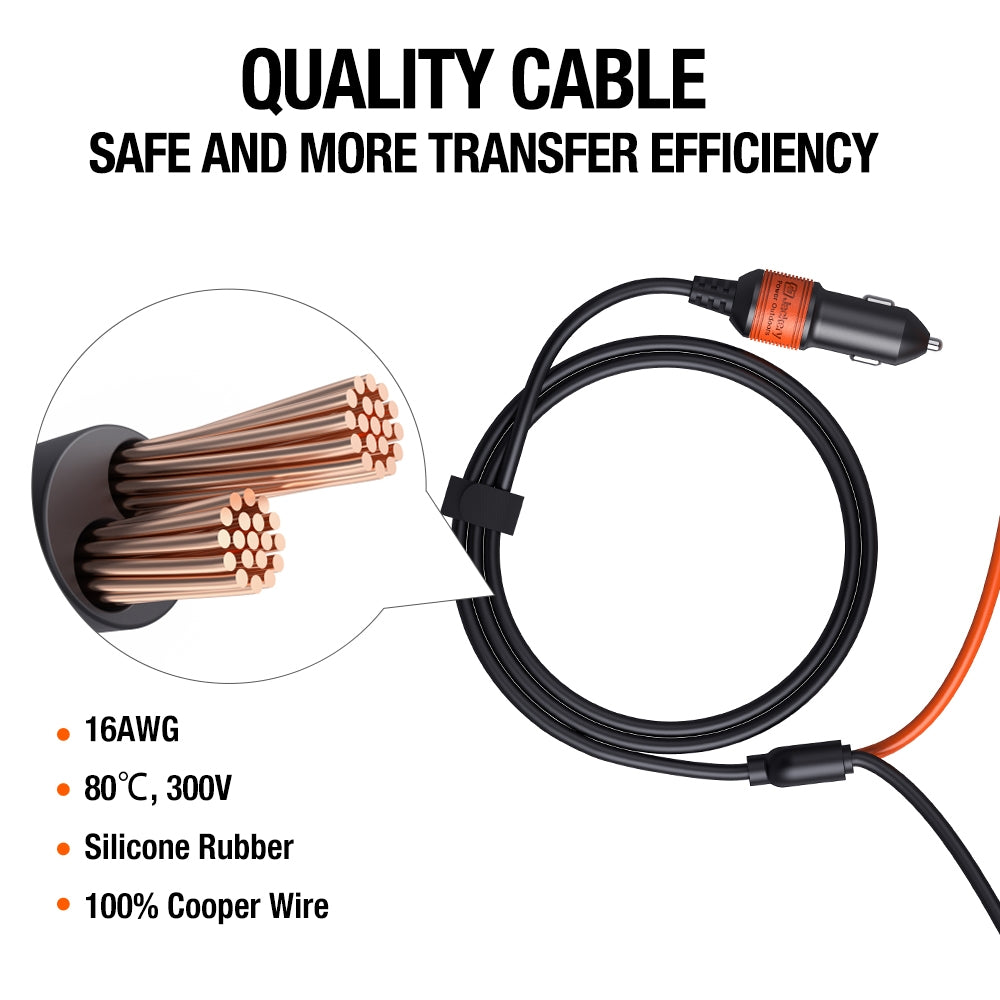 Jackery 12V Automotive Battery Charging Cable
