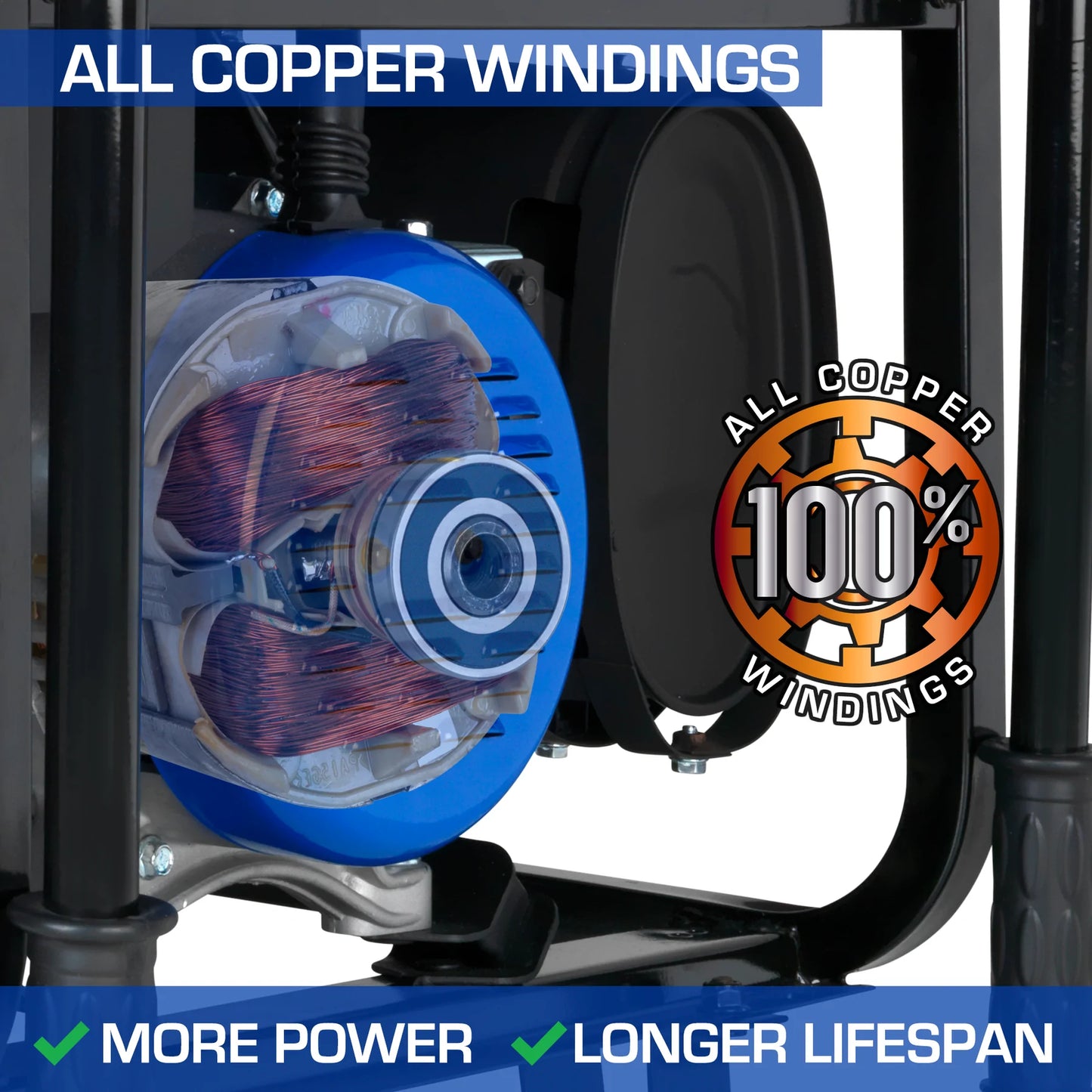 DuroMax XP10000E 10,000 Watt Gasoline Portable Generator