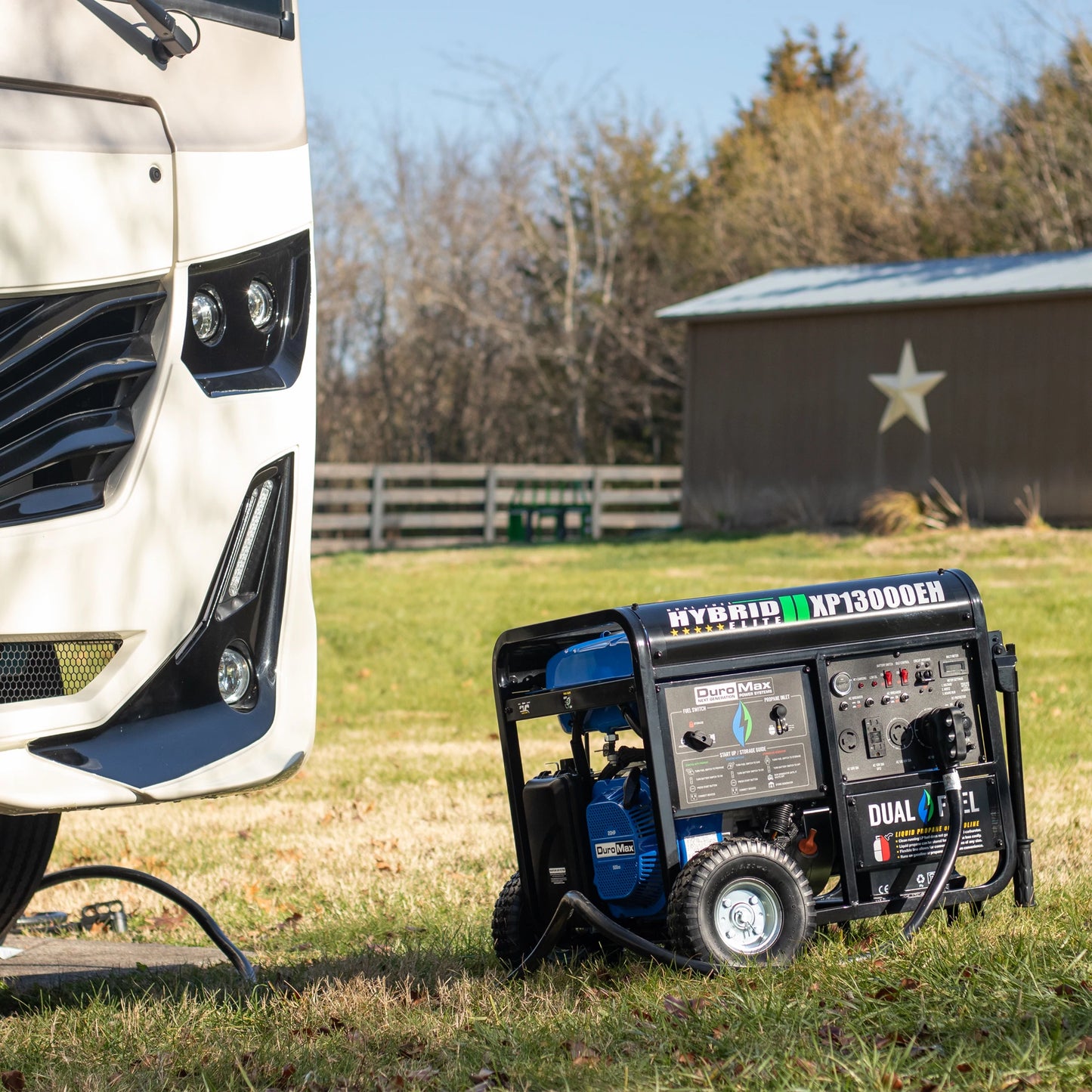 DuroMax XP13000EH 13,000 Watt Dual Fuel Portable Generator