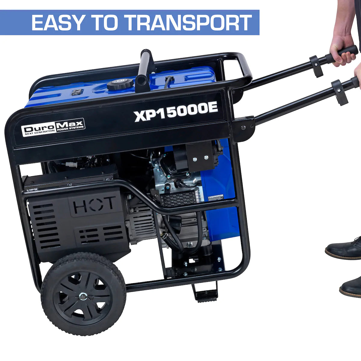 DuroMax XP15000E 15,000 Watt Gasoline Portable Generator