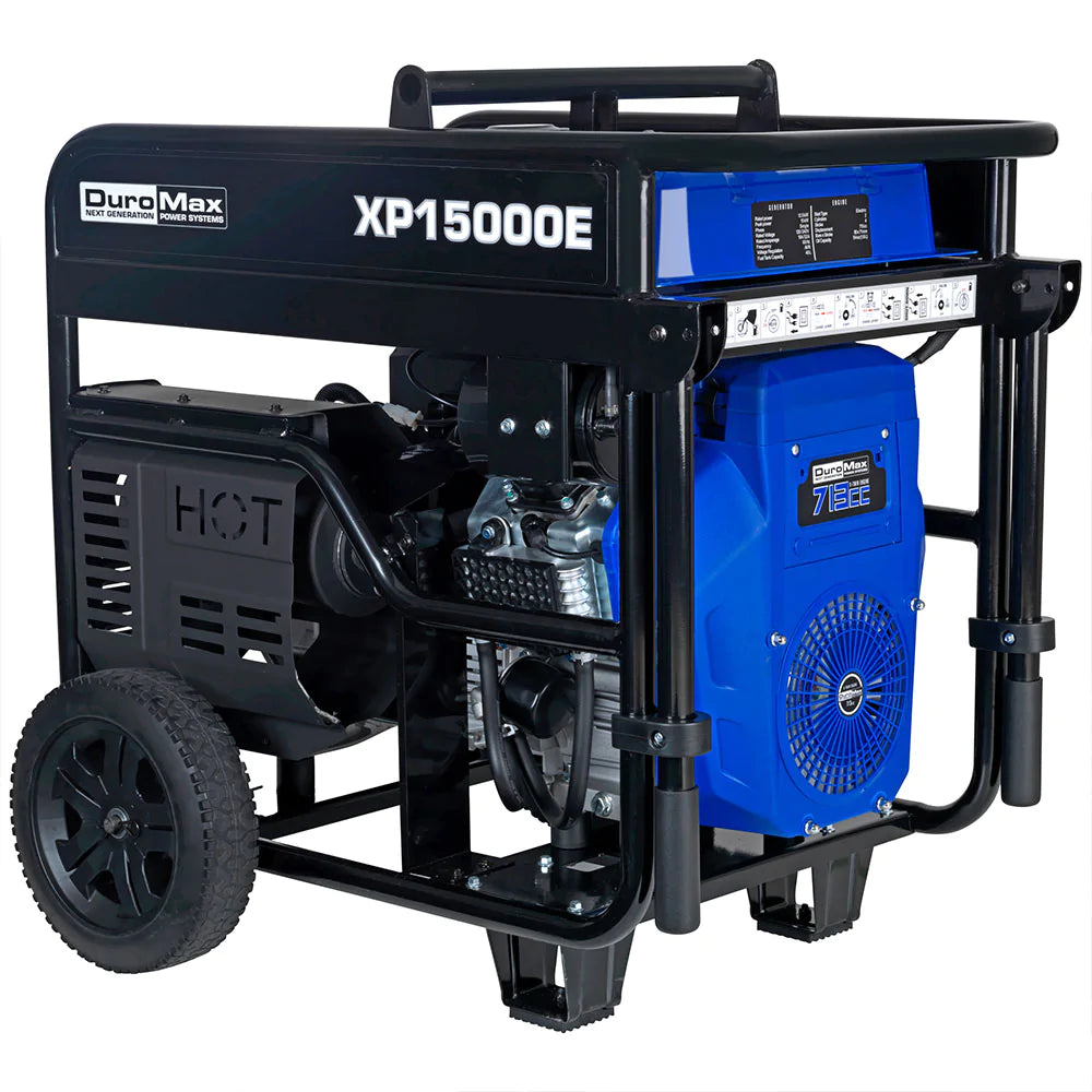 DuroMax XP15000E 15,000 Watt Gasoline Portable Generator