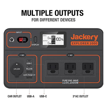 Jackery Solar Generator 1000 V2