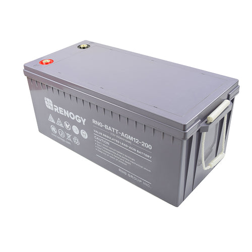Renogy Deep Cycle AGM Battery 12 Volt 200Ah