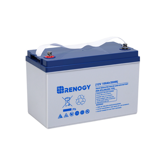 Renogy Deep Cycle Hybrid GEL Battery 12 Volt 100Ah