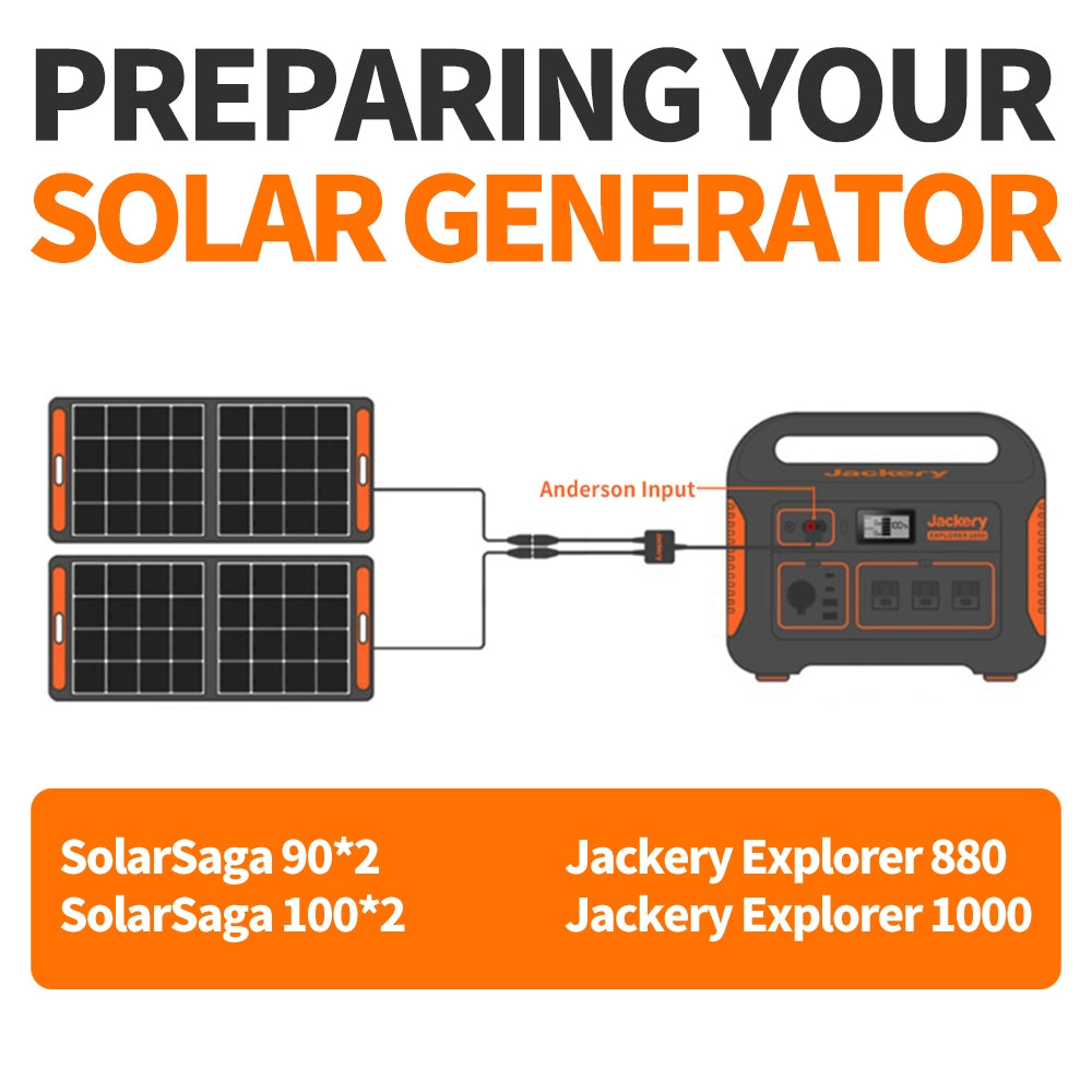 Jackery Parallel Solar Power Cable