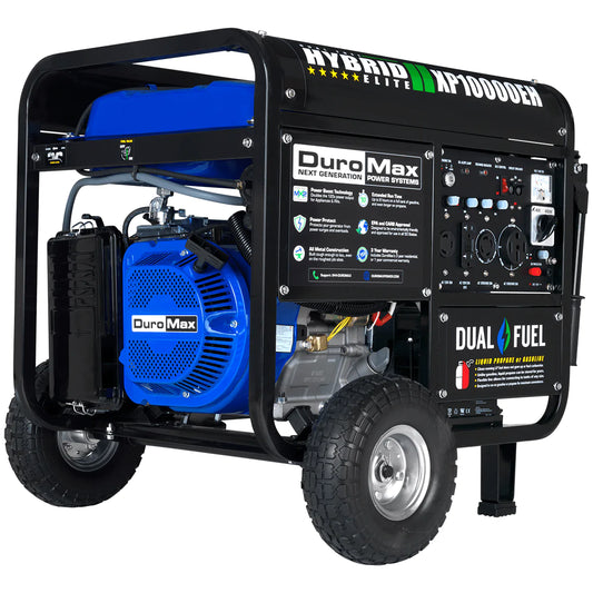 DuroMax XP10000EH 10,000 Watt Dual Fuel Portable Generator