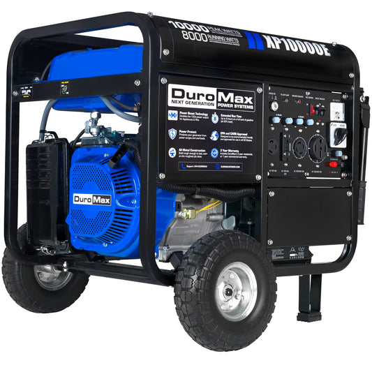 DuroMax XP10000E 10,000 Watt Gasoline Portable Generator