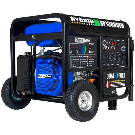 DuroMax XP13000EH 13,000 Watt Dual Fuel Portable Generator