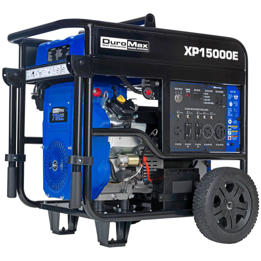 DuroMax XP15000E 15,000 Watt Gasoline Portable Generator