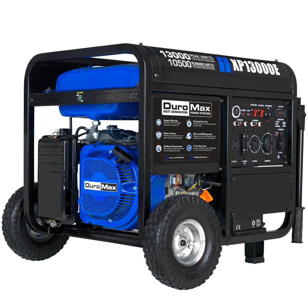 DuroMax XP13000E 13,000 Watt Gasoline Portable Generator