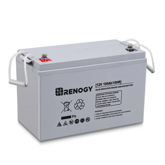 Renogy Deep Cycle AGM Battery 12 Volt 100Ah